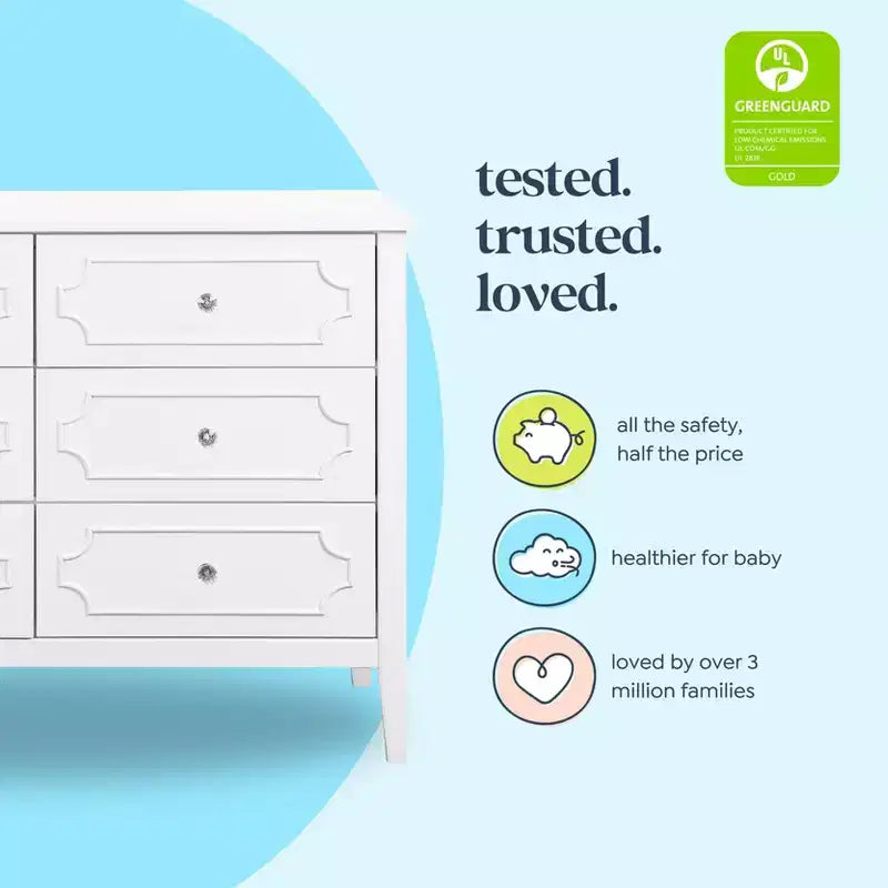 daVinci Chloe Regency 6-Drawer Dresser