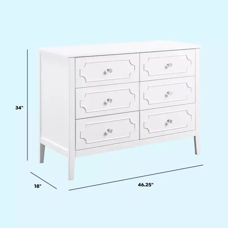 daVinci Chloe Regency 6-Drawer Dresser