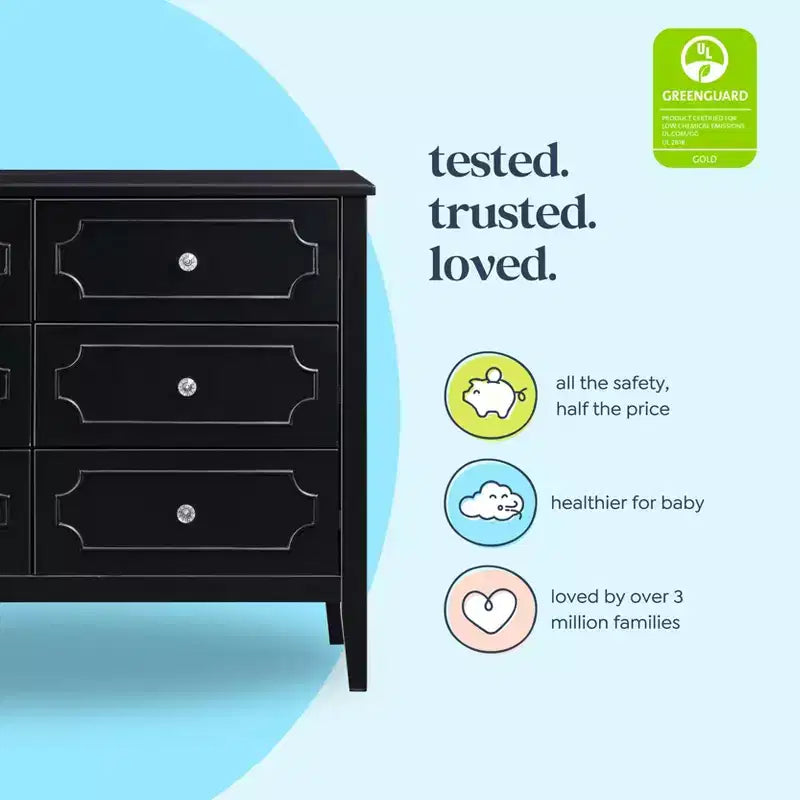 daVinci Chloe Regency 6-Drawer Dresser