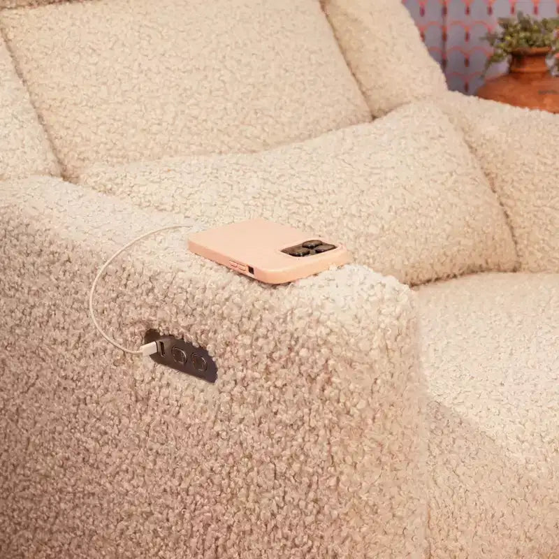 Babyletto Kiwi Plus Power Recliner and Swivel Glider with Power Adjustable Headrest and USB Port