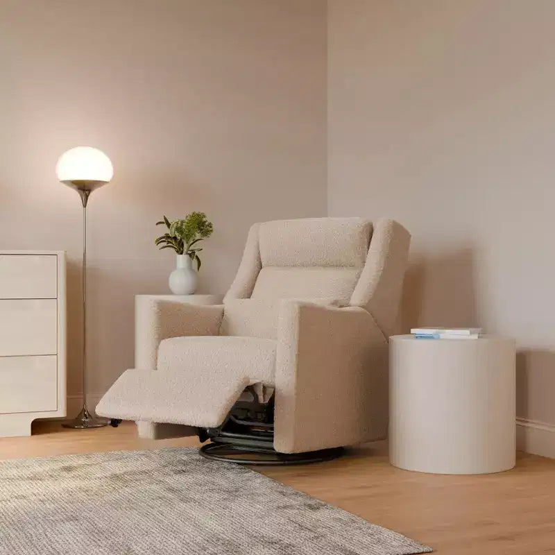 Babyletto Kiwi Plus Power Recliner and Swivel Glider with Power Adjustable Headrest and USB Port