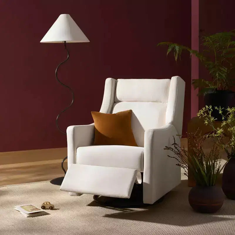 Babyletto Kiwi Plus Power Recliner and Swivel Glider with Power Adjustable Headrest and USB Port