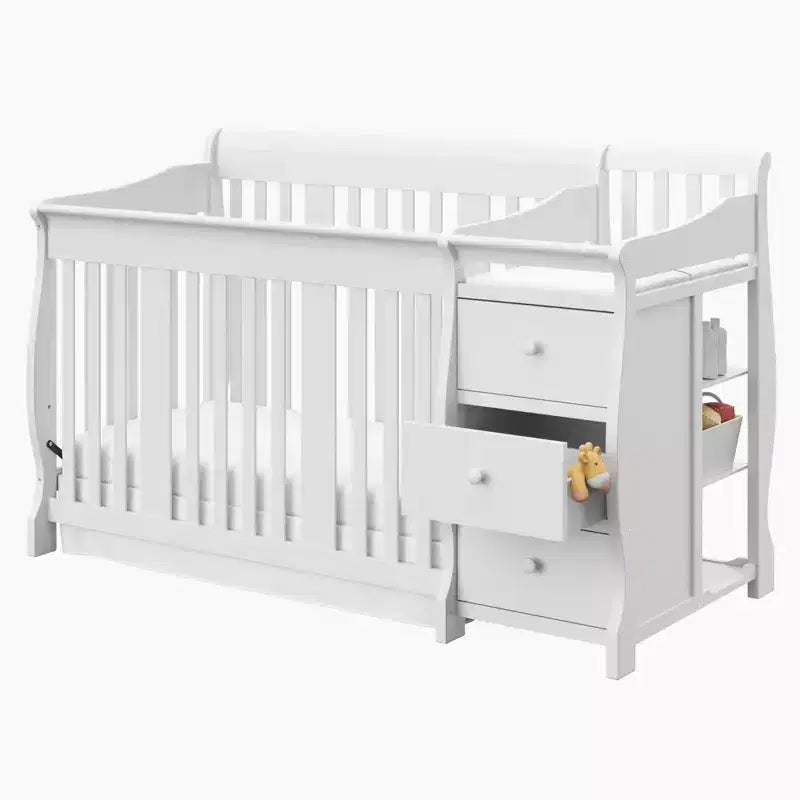 Storkcraft Portofino 5-in-1 Convertible Crib and Changer