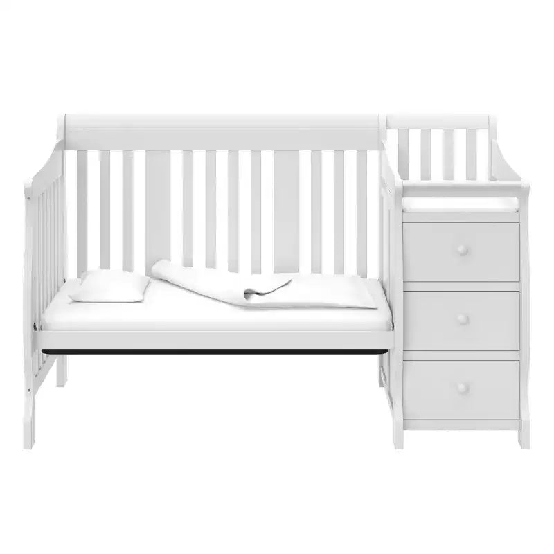 Storkcraft Portofino 5-in-1 Convertible Crib and Changer