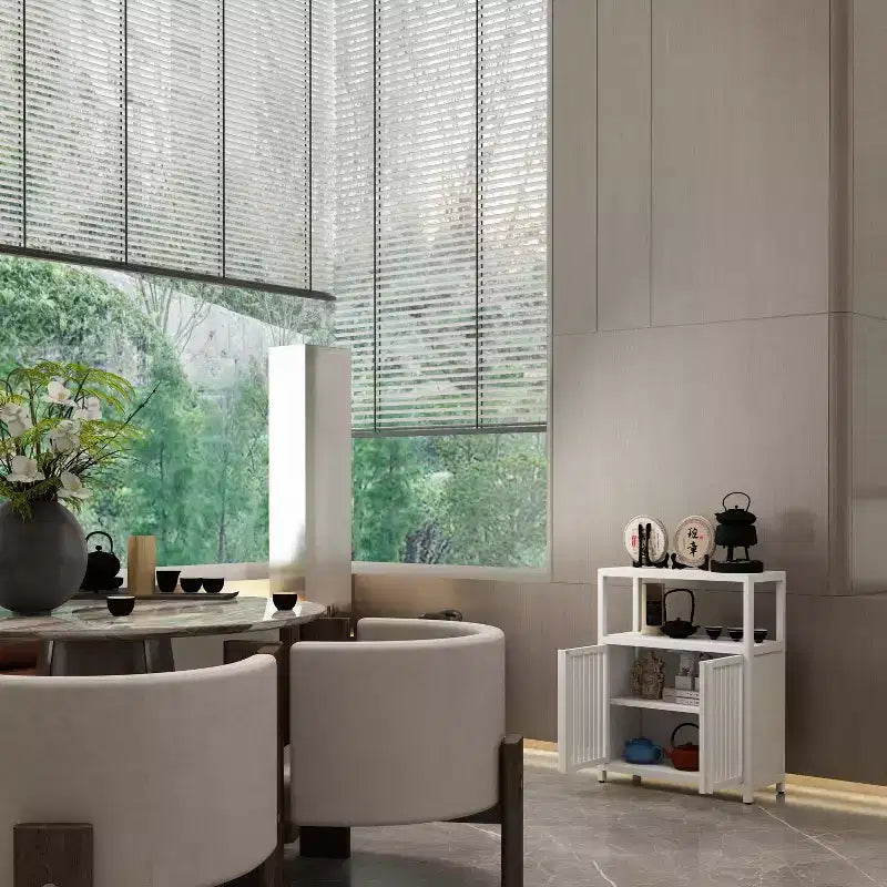 Large Capacity Bamboo Storage Cabinet Furniture for Bathroom Living Room Bathroom Bamboo Storage Cabinet with Shelves