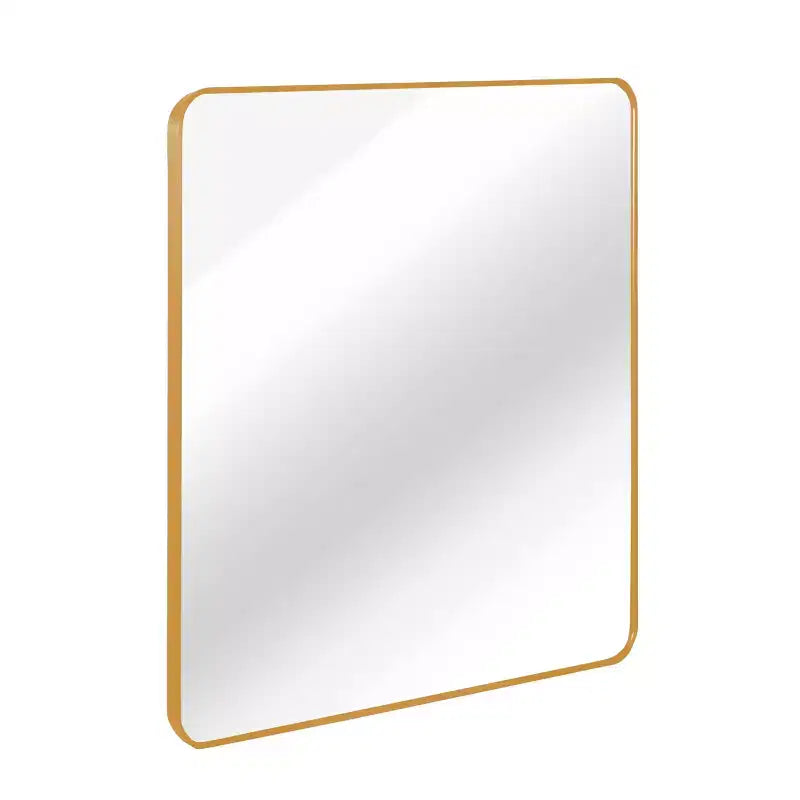 MAYEERTY Metal Framed Square Bathroom Mirror for Wall