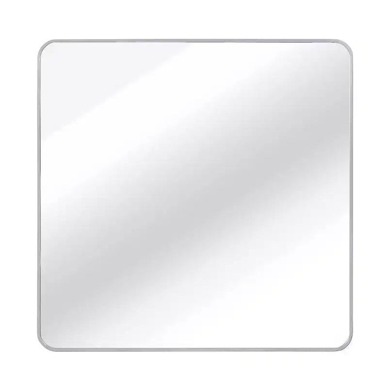 MAYEERTY Metal Framed Square Bathroom Mirror for Wall