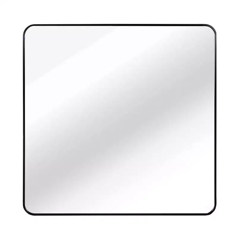 MAYEERTY Metal Framed Square Bathroom Mirror for Wall