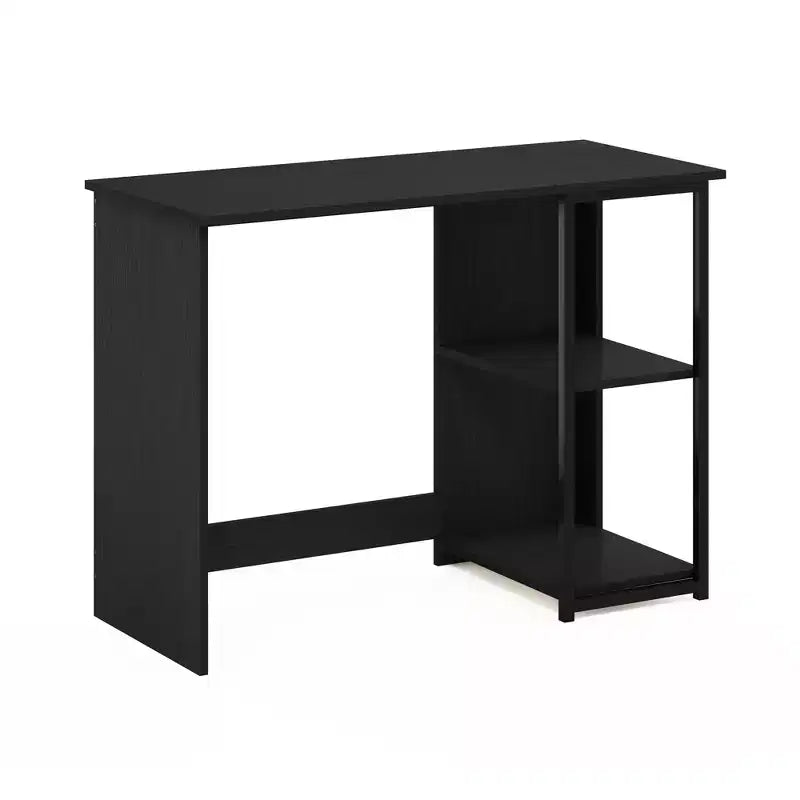 HOMLUX 40 Modern Computer Desk Study Writing Workstation w/Display Storage Shelves