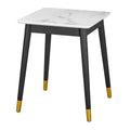 Lifestorey Ricco End Table White/Black