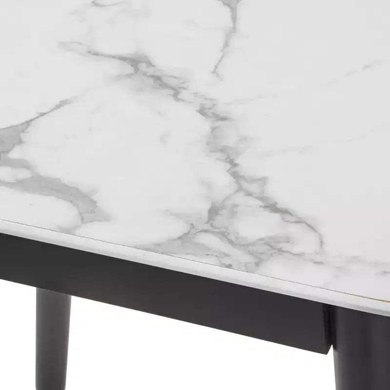 Lifestorey Ricco End Table White/Black