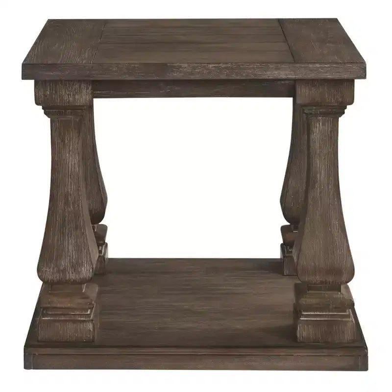Johnelle Rectangular End Table Gray - Signature Design by Ashley