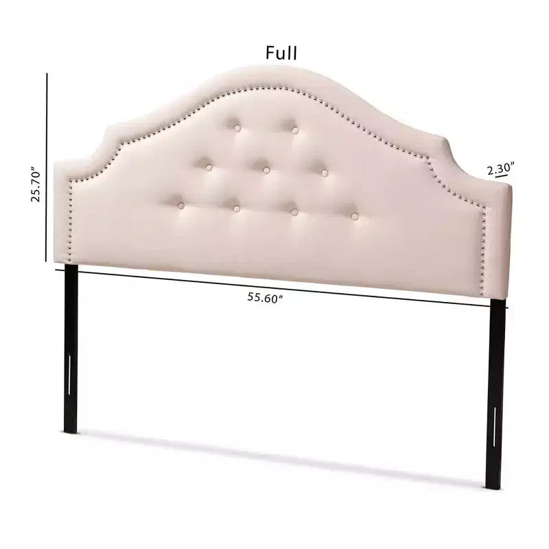 Cora Velvet Headboard -Baxton Studio