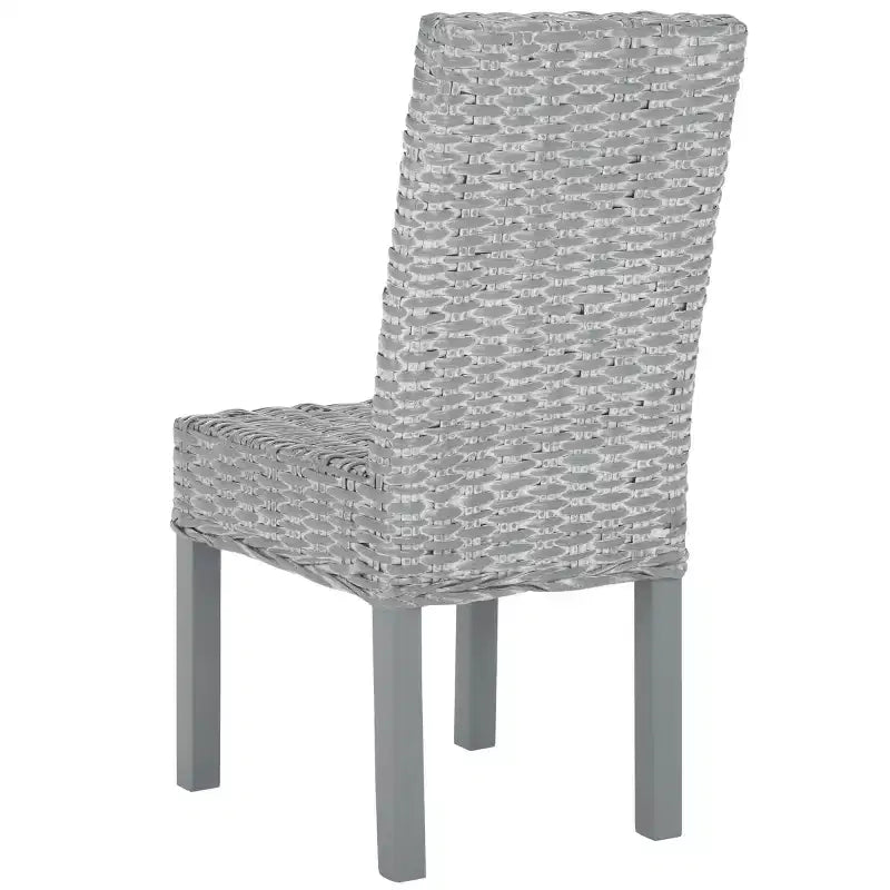 Wheatley Side Chair - Set of 2 - FOX6525 - Grey White Wash - Safavieh Couture