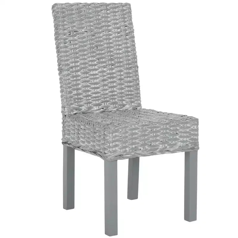 Wheatley Side Chair - Set of 2 - FOX6525 - Grey White Wash - Safavieh Couture