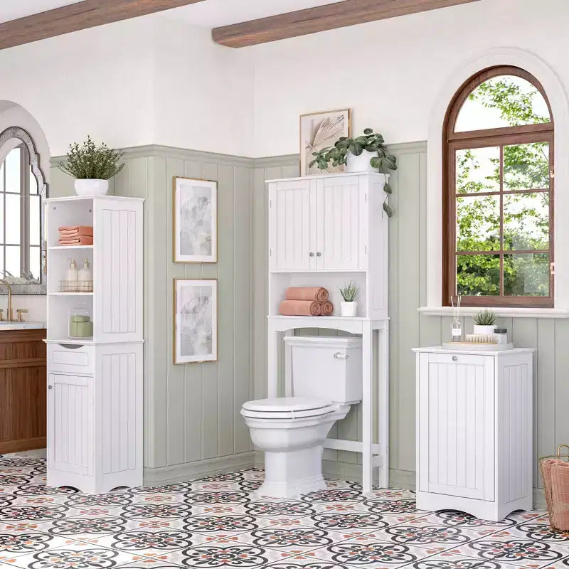 RiverRidge Ashland Over the Toilet Bathroom Spacesaver Wall Medicine Storage Cabinet with Adjustable Shelf