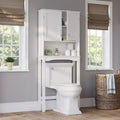 RiverRidge Ashland Over the Toilet Bathroom Spacesaver Wall Medicine Storage Cabinet with Adjustable Shelf