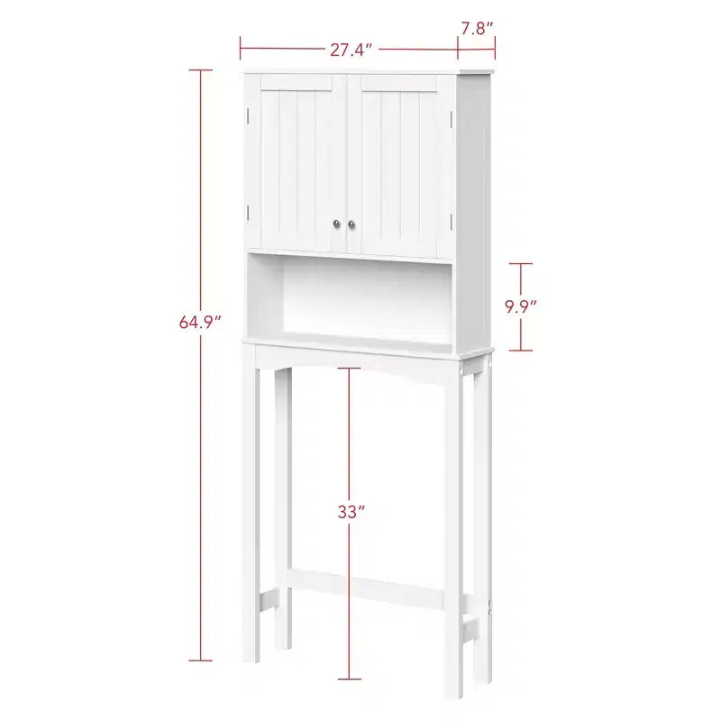 RiverRidge Ashland Over the Toilet Bathroom Spacesaver Wall Medicine Storage Cabinet with Adjustable Shelf